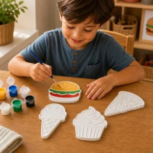 Kids DIY Food Painting Kit | 3D Printed Return Gift Set of 4 - kids food painting kit