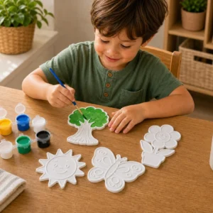 Kids DIY Nature Painting Kit | 3D Printed Return Gift Set of 4 - kids nature painting kit